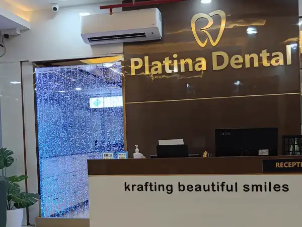 Clinic Reception of Kondapur Branch